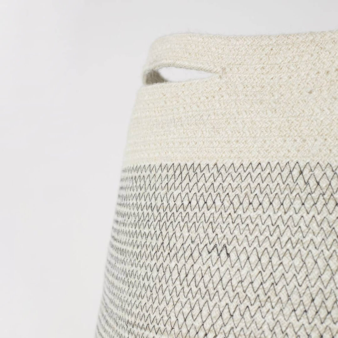 Jute Laundry Basket - Image 2